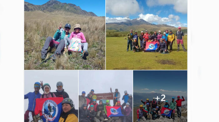 Usuarios del CLub de Andinistas de la Universidad Central del Ecuador lamentaron el fallecimiento de los montañistas. Foto: Captura de pantalla