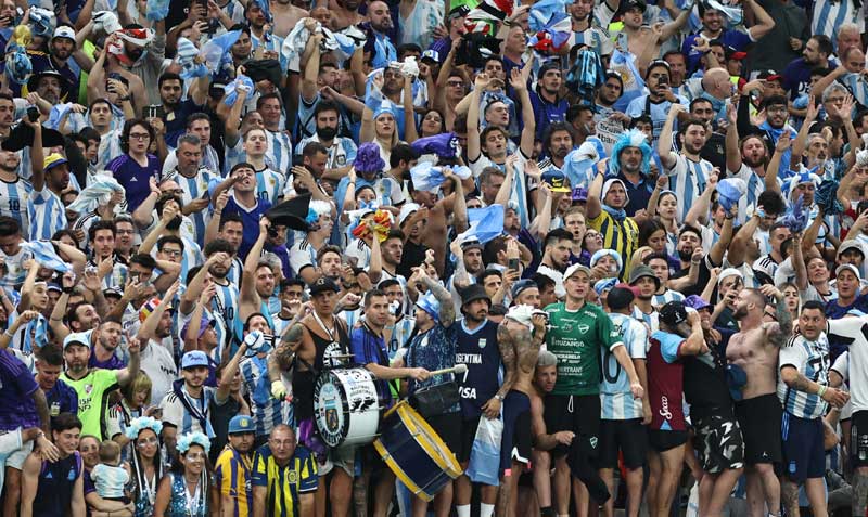 Argentina se coronó este 18 de diciembre del 2022 campeón del mundo tras vencer a Francia. Foto: Diego Pallero / EL COMERCIO