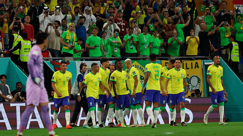 Brasil se enfrentará a Croacia por el pase a las semifinales. Foto: Diego Pallero / EL COMERCIO