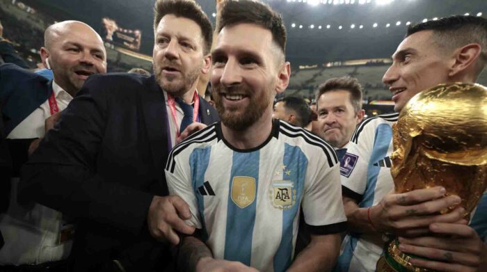 Imagen referencial. Lionel Messi fue homenajeado en la fiesta de cumpleaños de su sobrina. Foto: EFE