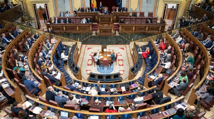 El proyecto conocido como Ley trans pasará al Senado de España, luego de su aprobación en el Congreso. Foto: Twitter Congreso de España