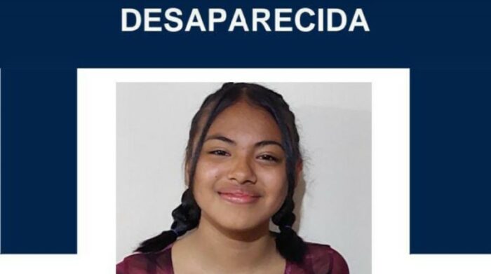 Melany Nicole Pacheco Macías desapareció el pasado 1 de diciembre de 2022. Foto: Fiscalía
