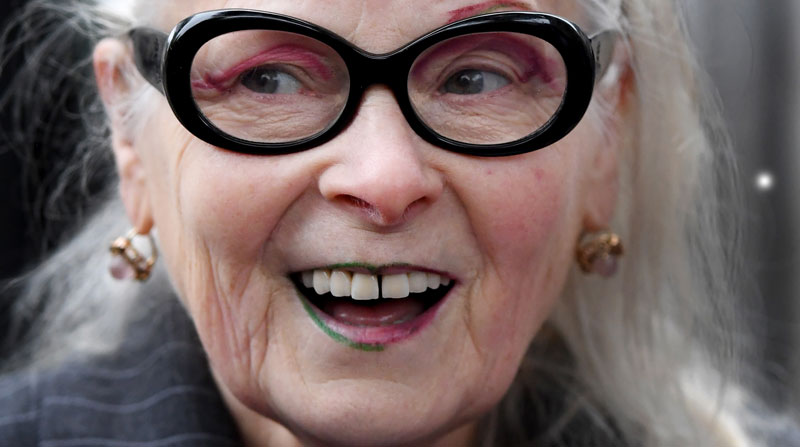 La diseñadora Vivienne Westwood falleció en Londres. Foto: EFE