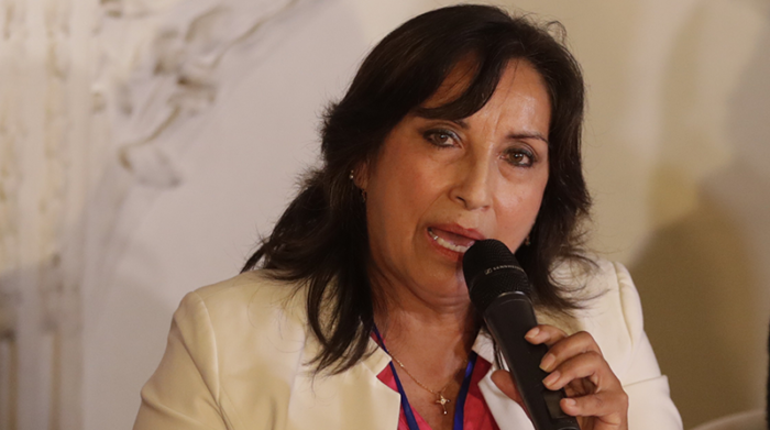 La vicepresidenta de Perú, Dina Boluarte, en una fotografía de archivo. Foto: EFE