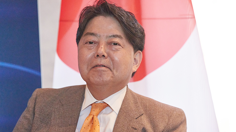 El ministro de Asuntos Exteriores de Japón, Hayashi Yoshimasa,en una fotografía de archivo. Foto: EFE