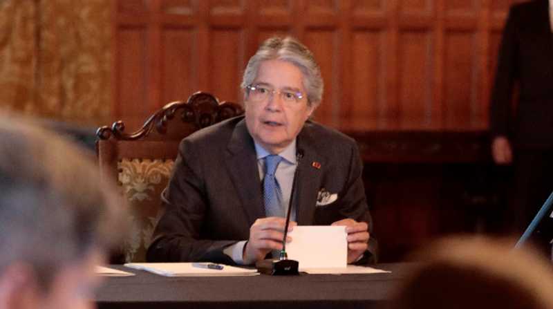 El presidente Guillermo Lasso rechazó los fallos de algunos jueces. Foto: Archivo