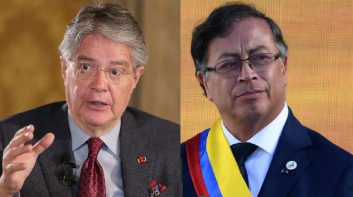 Los mandatarios Guillermo Lasso y Gustavo Petro este miércoles dialogaron por Twitter. Foto: Internet