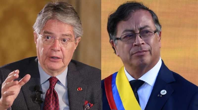 Los mandatarios Guillermo Lasso y Gustavo Petro este miércoles dialogaron por Twitter. Foto: Internet