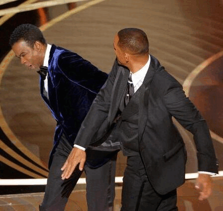 Memes de la bofetada del actor estadounidense Will Smith al comediante Chris Rock en los premios Oscar 2022.