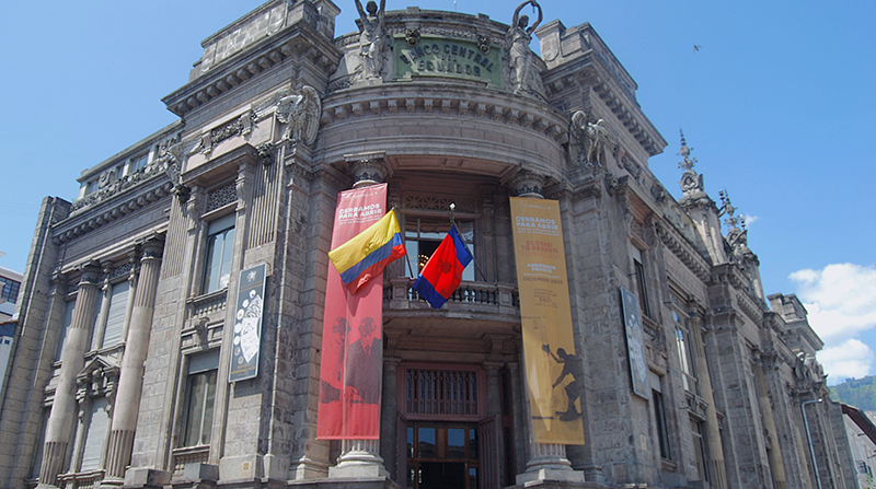 Vista del Museo Numismático del Banco Central de Ecuador, en Quito Foto: EFE