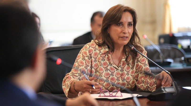 La presidenta de Perú, Dina Boluarte. Foto: Presidencia de Perú