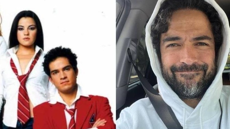 Pocho Herrera hizo parte de la novela 'Rebelde'. Foto: Televisa / Instagram: @ponchohd