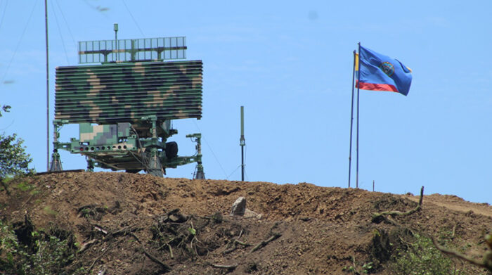 Los restos del radar fueron trasladados posteriormente a la base aérea de Latacunga. Foto: Fuerza Aérea Ecuatoriana