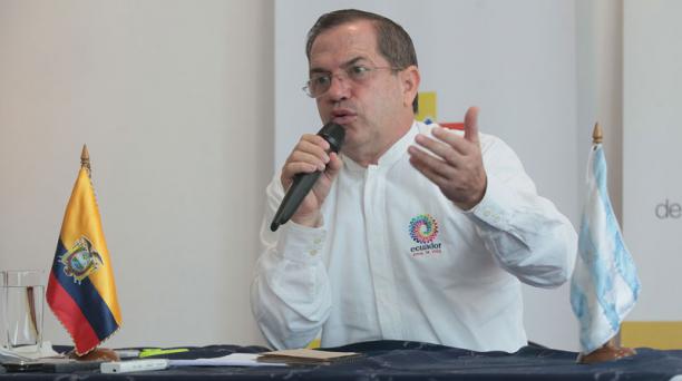 Ricardo Patiño fungió como Canciller en el Gobierno de Rafael Correa. Foto: Enrique Pesantes / EL COMERCIO