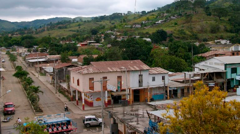 Vista panorámica de la parroquia San Isidro perteneciente al cantón Sucre de la provincia de Manabí. Foto: El Diario de Manabí