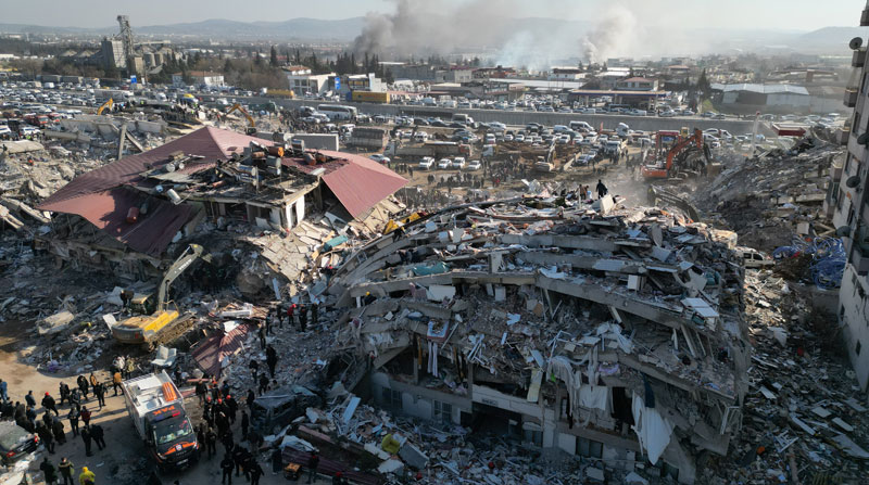 Hasta este 9 de febrero de 2023 se contabilizaban 20 000 muertes por los terremotos en Turquía y Siria. Foto: EFE
