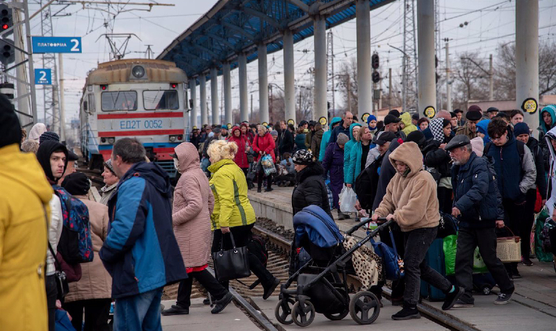 Las autoridades de Ucrania han pedido la salida de los civiles de las zonas de guerra. Foto: Europa Press.