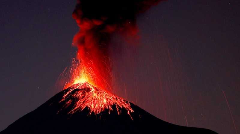El volcán es uno de los tres más activos de los 32 que tiene Guatemala. Foto: EFE