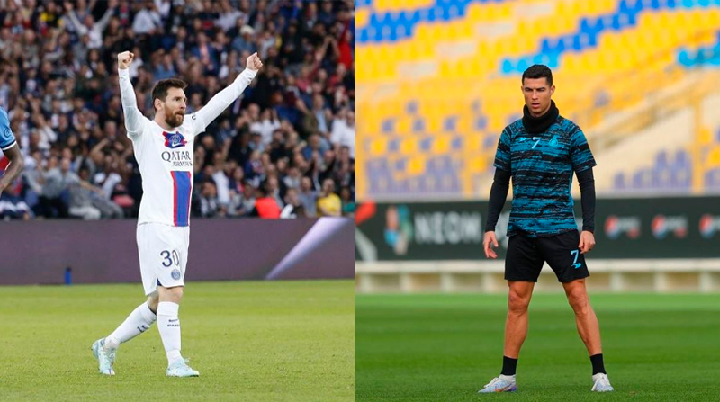 Lionel Messi y Cristiano Ronaldo se han enfrentado en 35 ocasiones. Foto: Instagram @leomessi y @cristiano