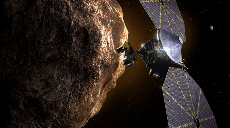 NASA suspends deployment of solar panels for Lucy mission