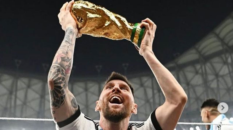 Lionel Messi es finalista para la entrega del premio The Best.