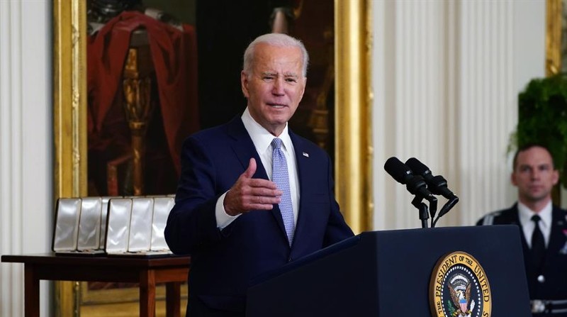 Joe Biden, presidente de EE.UU. en una fotografía de archivo. Foto: EFE
