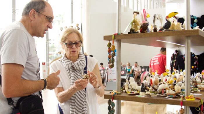 Los 1 165 pasajeros visitaron distintos sitios de Manabí y compraron souvenirs. Foto: Ministerio de Turismo