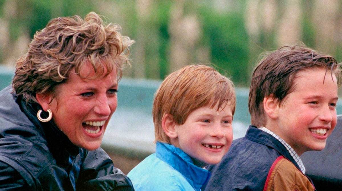La princesa Diana tenía un gran gusto por la música que a menudo compartía con sus hijos, los príncipes William y Harry. Foto: Archivo/ Royal family