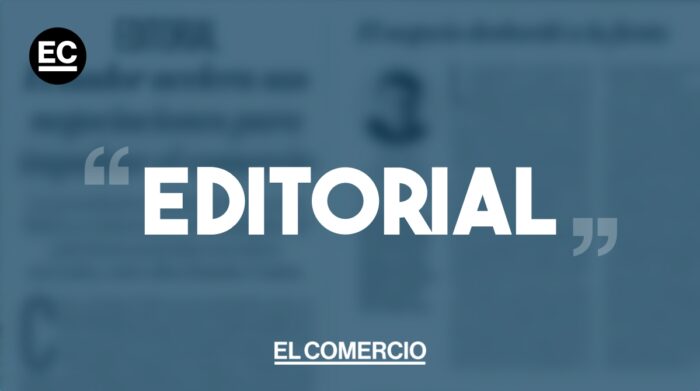 Editorial de EL COMERCIO