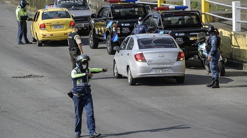 En dos meses, cuatro agentes de tránsito han sido baleados por delincuentes en Guayaquil. Este sábado 21, un sicario mató a un uniformado. Foto: Cortesía Municipio de Guayaquil
