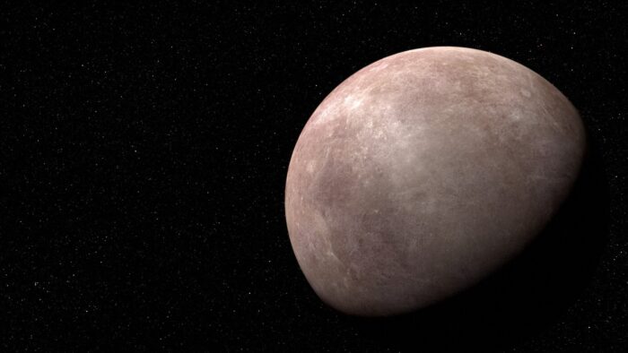 Ilustración del exoplaneta LHS 475 b, hallado por el telescopio James Webb. Foto: Europa Press.