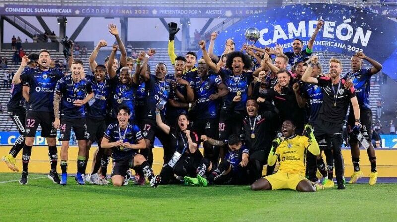 Independiente del Valle cerró el 2022 con dos títulos: Copa Sudamericana y Copa Ecuador. Foto: Twitter IDV.
