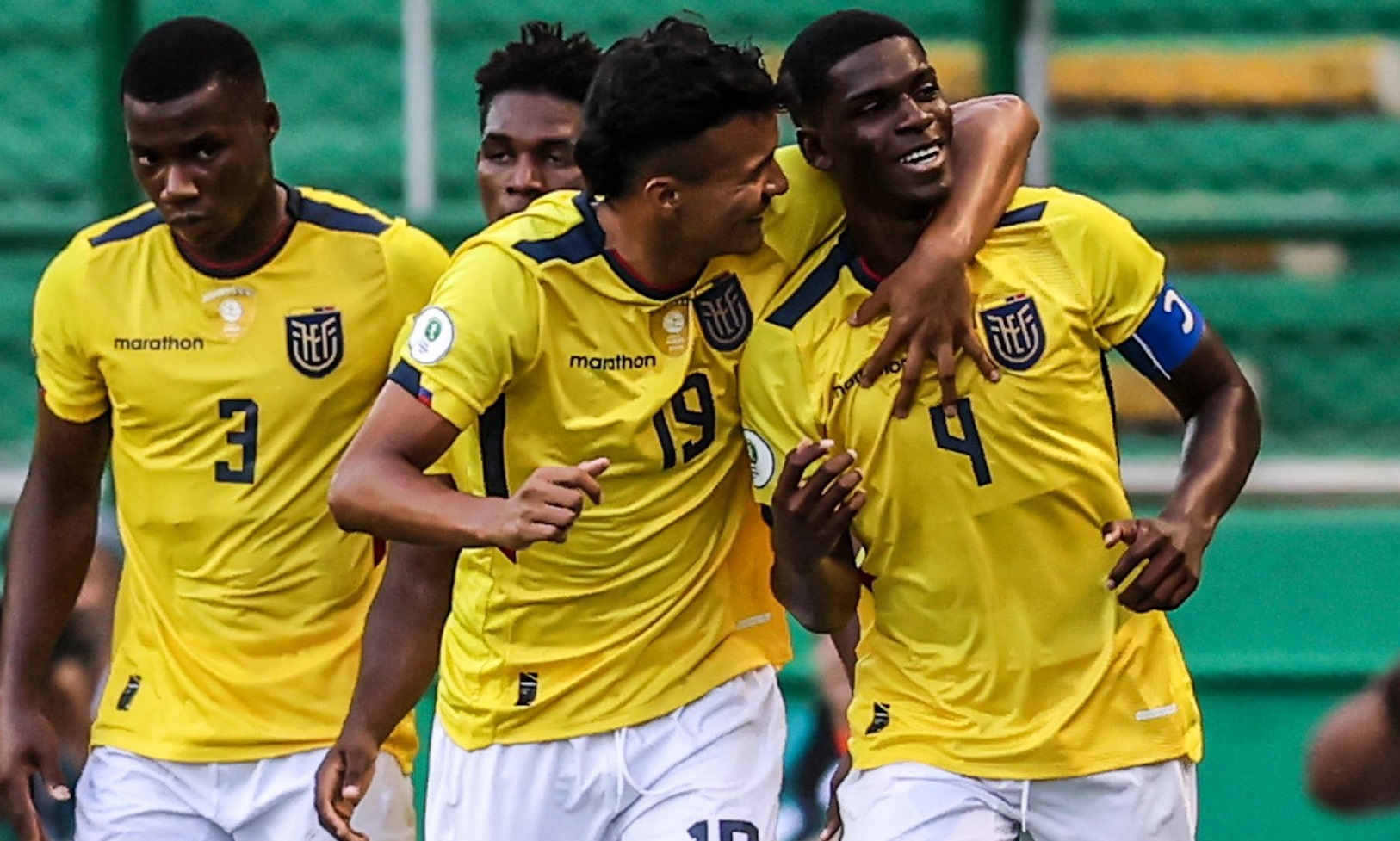 La selección de Ecuador se alista para su tercer partido en el Sudamericano sub 20. Foto: FEF