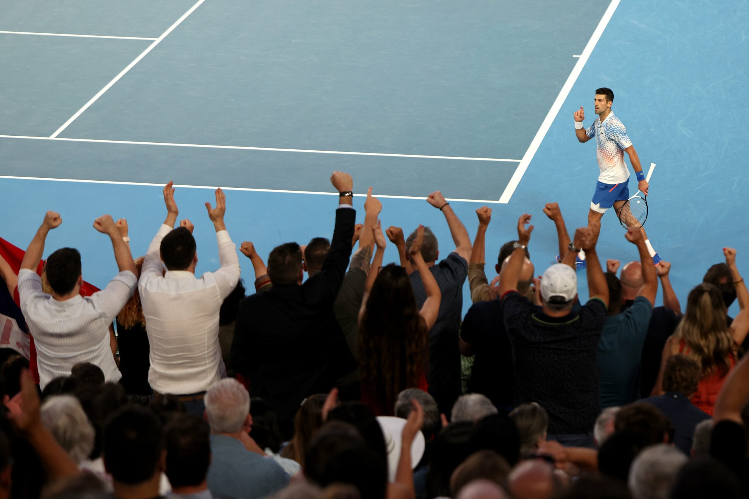 Novak Djokovic jugará su décima final del Abierto de Australia. Foto: AusOpen