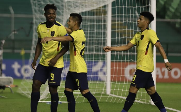 Ecuador se clasificó al Mundial Sub-20, en el Sudamericano de Colombia. Foto: FEF