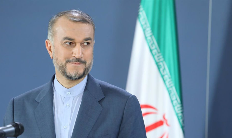 El ministro de Asuntos Exteriores iraní, Hosein Amirabdolahian, amenazó con abandonar el Tratado de No Proliferación Nuclear. Foto: Europa Press.