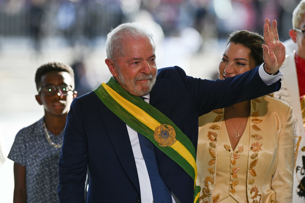 El presidente de Brasil, Luiz Inácio Lula da Silva (i), junto a la primera dama, Rosángela da Silva, en una fotografía de archivo. Foto: EFE