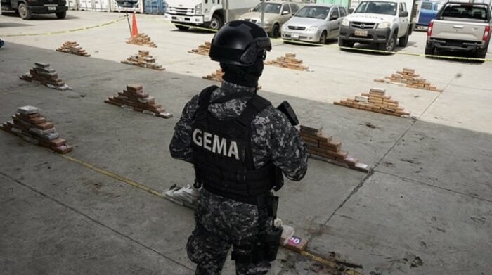Droga incautada en Puerto de Guayaquil