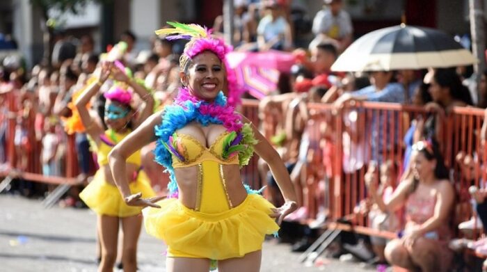 Celebración de Carnaval en Guayaquil