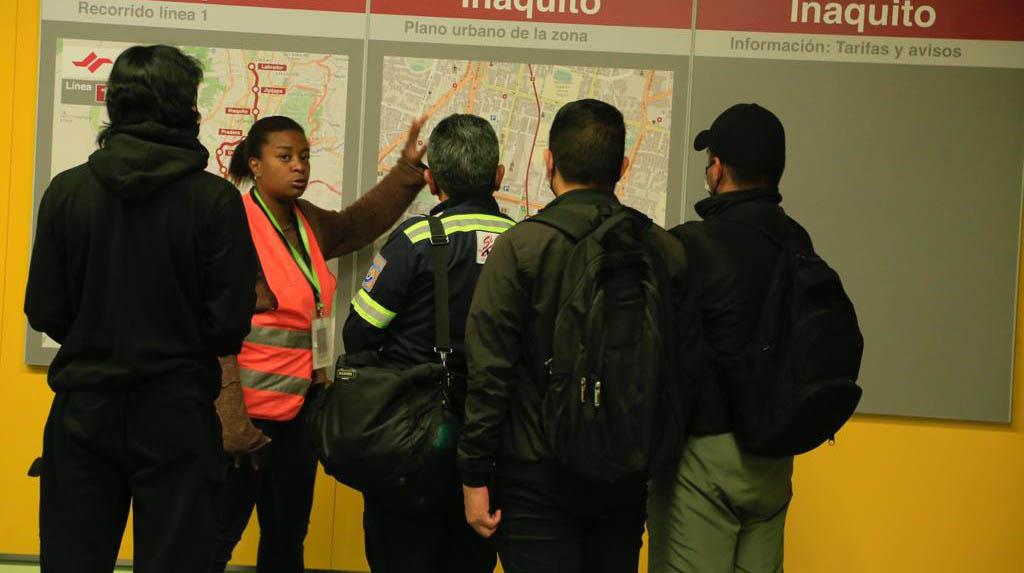 Los recorridos en el Metro de Quito siguen suspendidos sin una fecha en la cuál se inicie esta segunda fase de inducción. Foto: Diego Pallero / EL COMERCIO