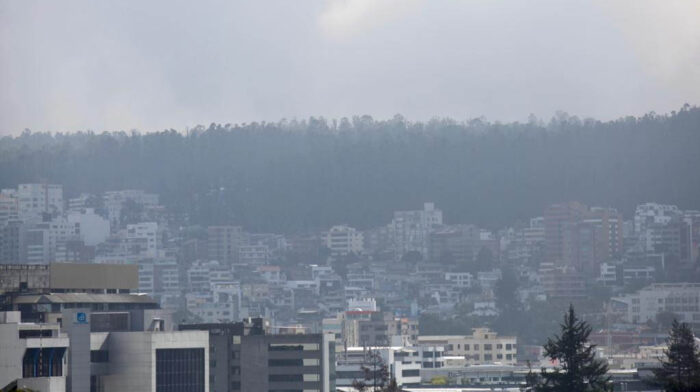 Este enero de 2023 es el más lluvioso que se ha registrado en los últimos tres años en Quito. Foto: Patricio Terán / EL COMERCIO