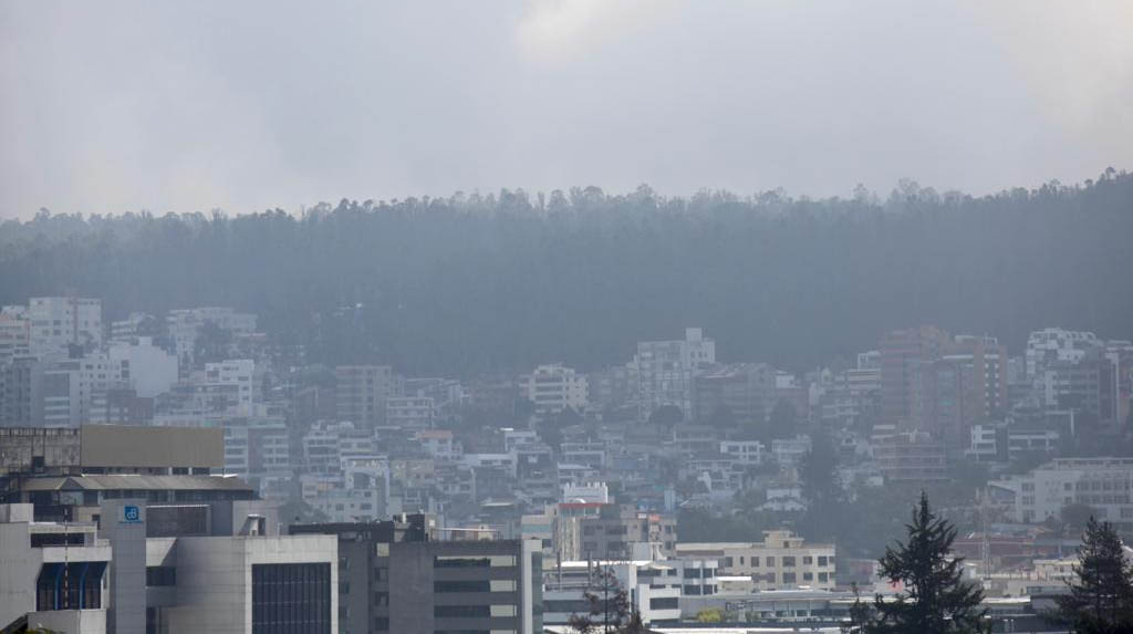 Este enero de 2023 es el más lluvioso que se ha registrado en los últimos tres años en Quito. Foto: Patricio Terán / EL COMERCIO
