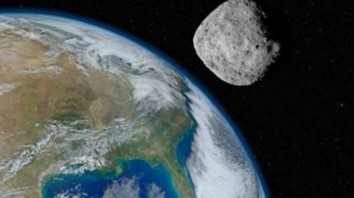 Imagen referencial. Un asteroide se acercará a la tierra este jueves. Foto: Internet