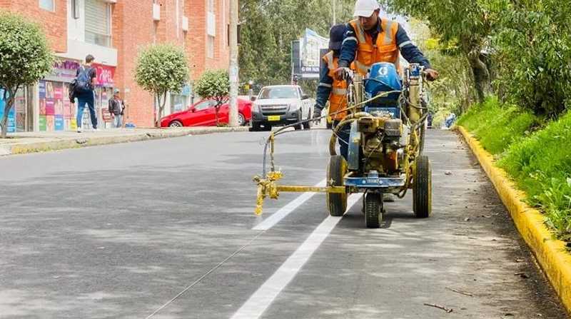 Nuevo tramo de ciclovía será habilitado en la avenida República. Foto: Cortesía Portal Quito Informa