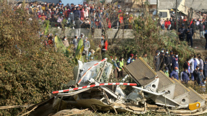Todas las personas que viajaban a bordo del avión fallecieron en el siniestro aéreo de Nepal. Foto: EFE