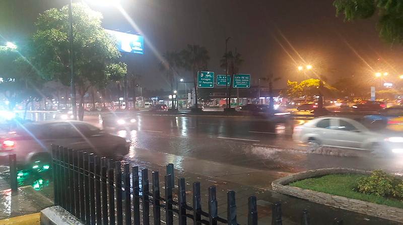 Guayaquil y la Costa ecuatoriana pasan por un invierno fuerte. Foto: EL COMERCIO