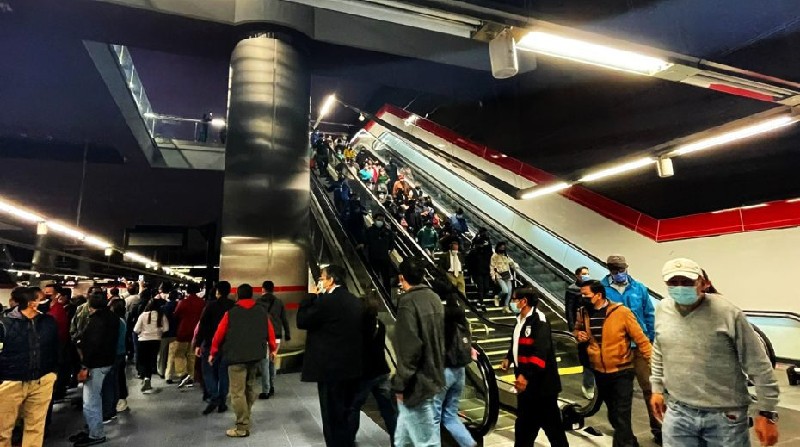Se prevé que el Metro de Quito comience la fase de operación comercial el 5 de marzo de 2023. Foto: Metro de Quito