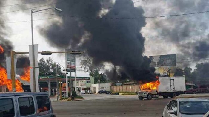 Incendios, robos de autos y secuestros se vivieron en la jornada del jueves en México. Foto: Internet