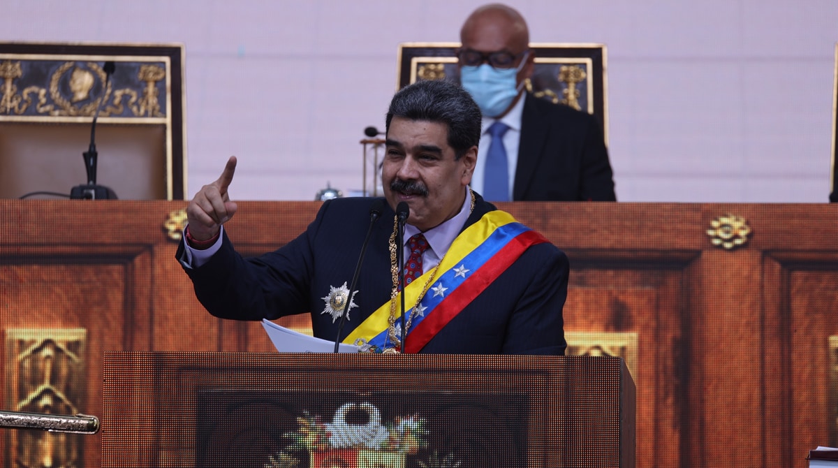 El presidente de Venezuela, Nicolás Maduro, en una fotografía de archivo. Foto: EFE