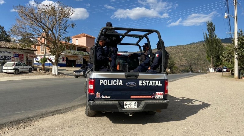 Policía del estado de Oaxaca, México. Foto: Europa Press